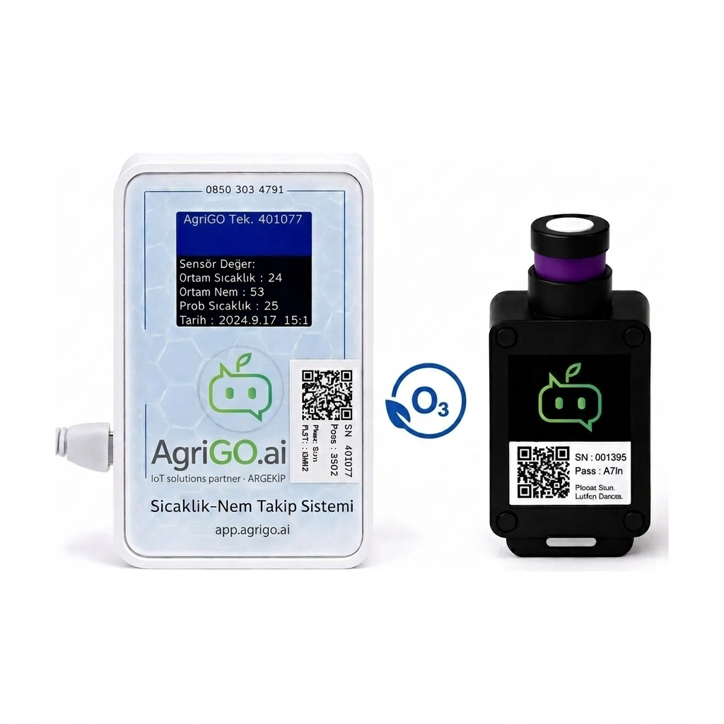 AgriGO Wi-Fi Ozon (O₃) Sensörü