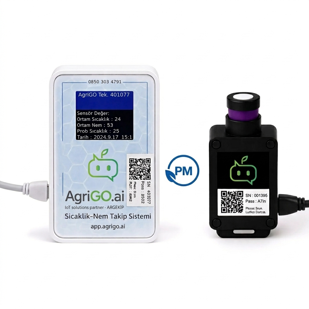AgriGO Wi-Fi Partikül Madde Sensörü (PM2.5 / PM10)